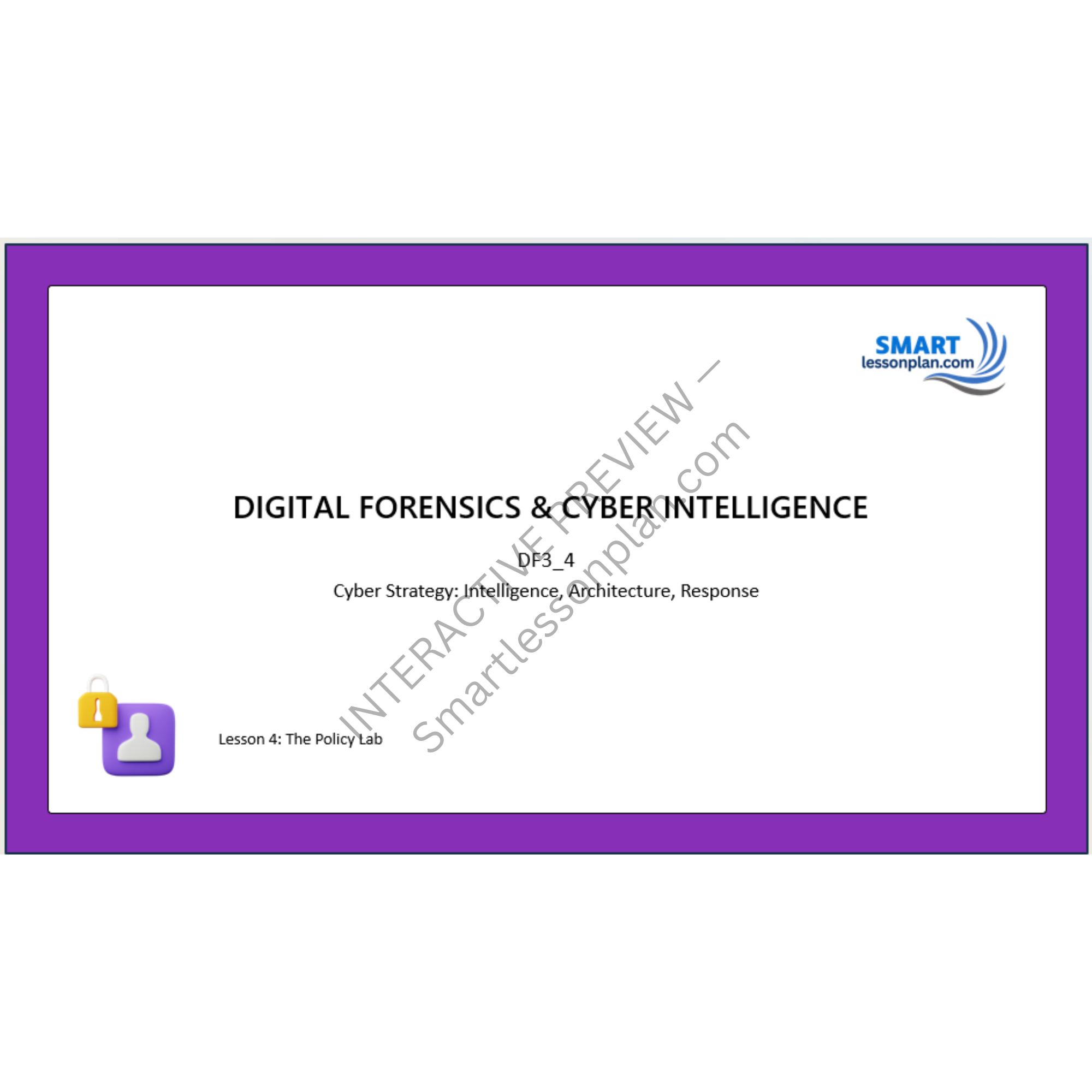 DF3: Lesson 4: Policy Lab