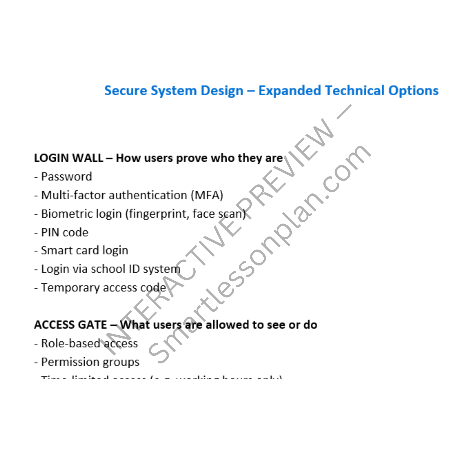 DF3: Lesson 5 Designing a Secure System Architecture