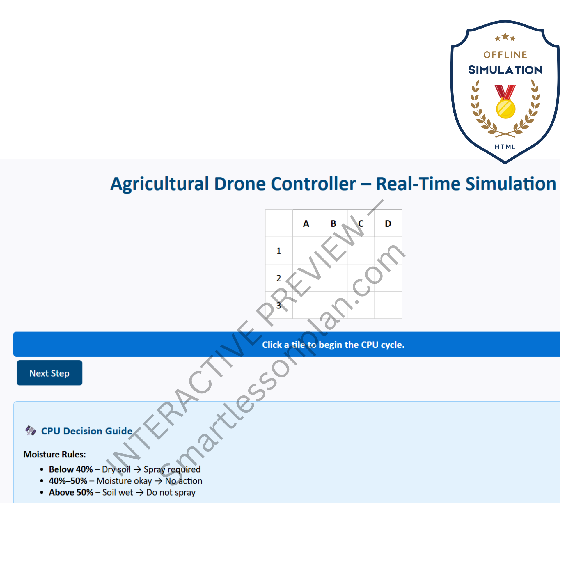 ST1: Lesson 3 Drone-Coordinated Agricultural System
