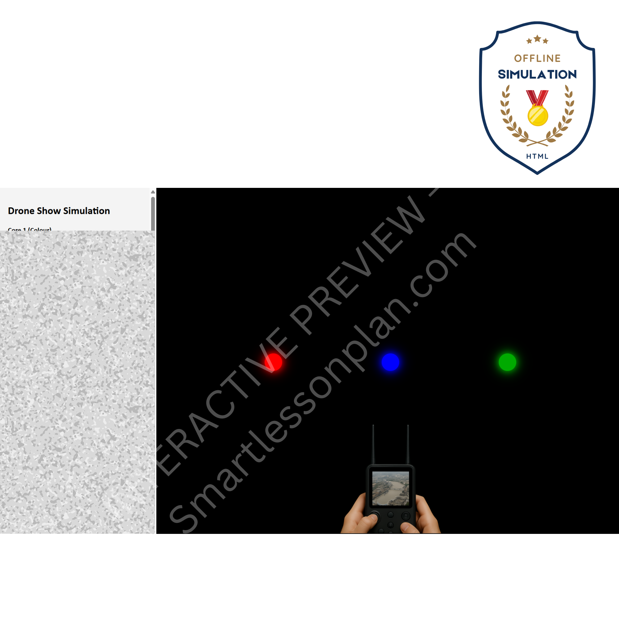 ST2: Lesson 3 Controlling a Drone Swarm Light Show