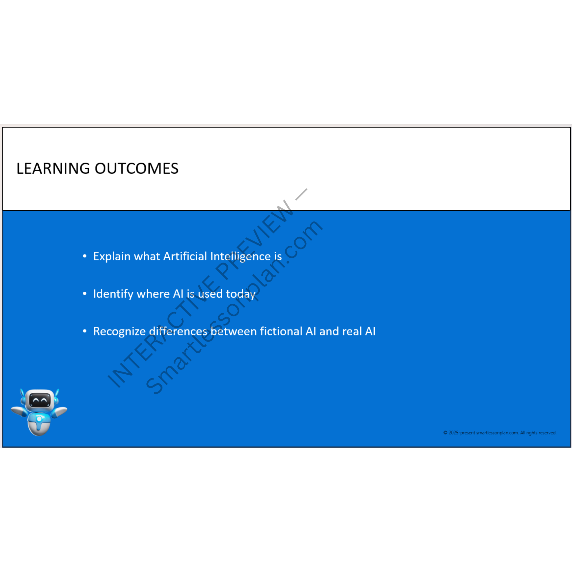 AI1: Lesson 1 What is Artificial Intelligence  Myths vs reality
