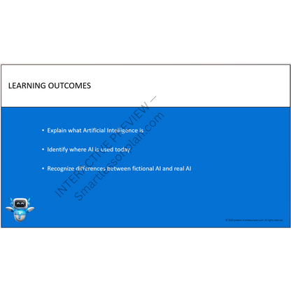 AI1: Lesson 1 What is Artificial Intelligence  Myths vs reality