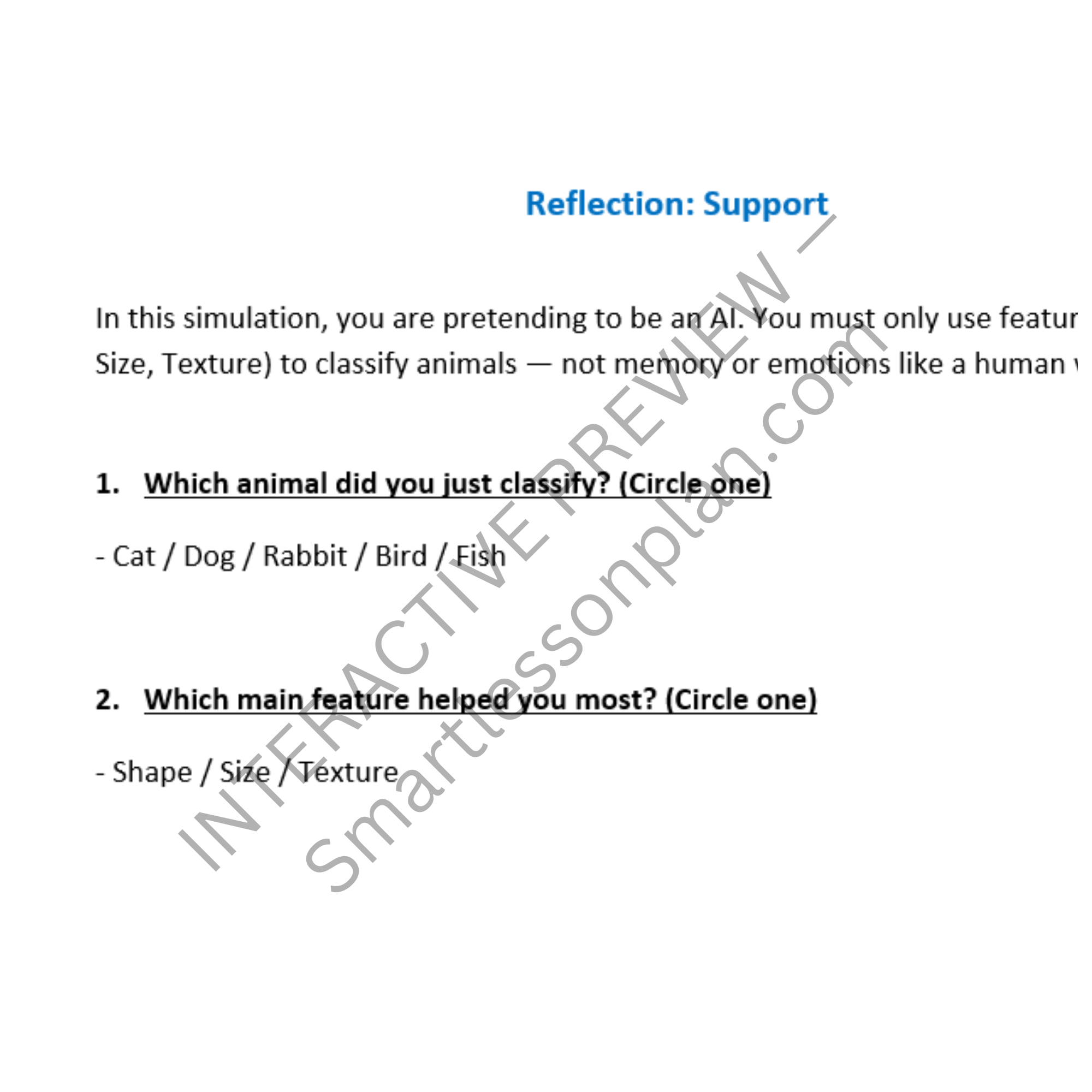 AI1: Lesson 6 Teaching AI to Recognise Colour and Shape