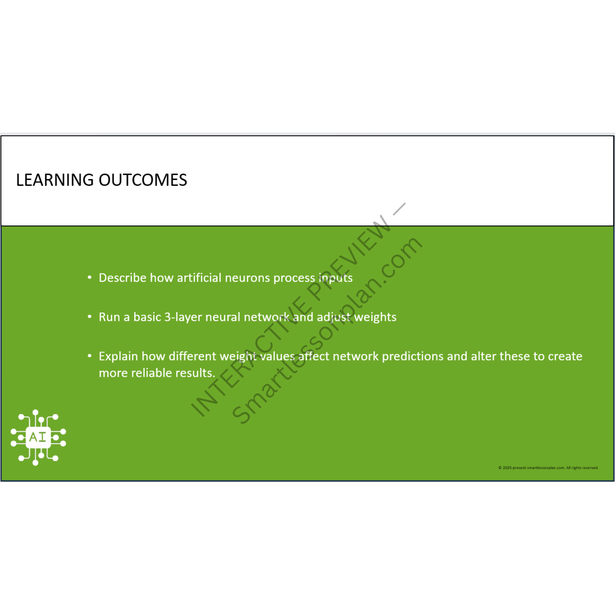 AI2: Lesson 1 Neural Networks Simplified How Machines Think