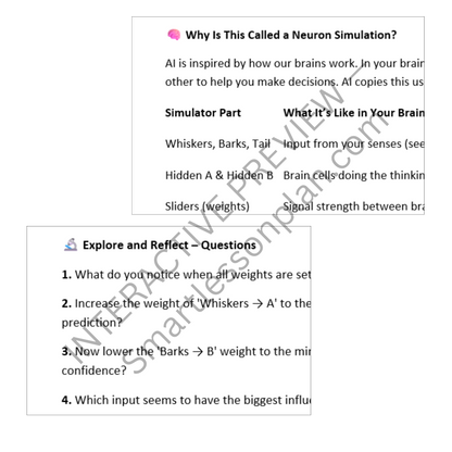 AI2: Lesson 1 Neural Networks Simplified How Machines Think