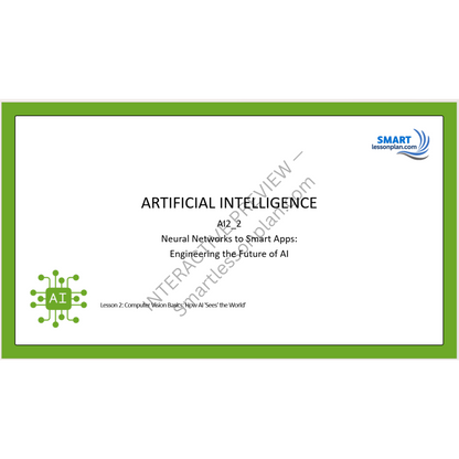 AI2: Lesson 2 Computer Vision Basics How AI 'Sees' the World