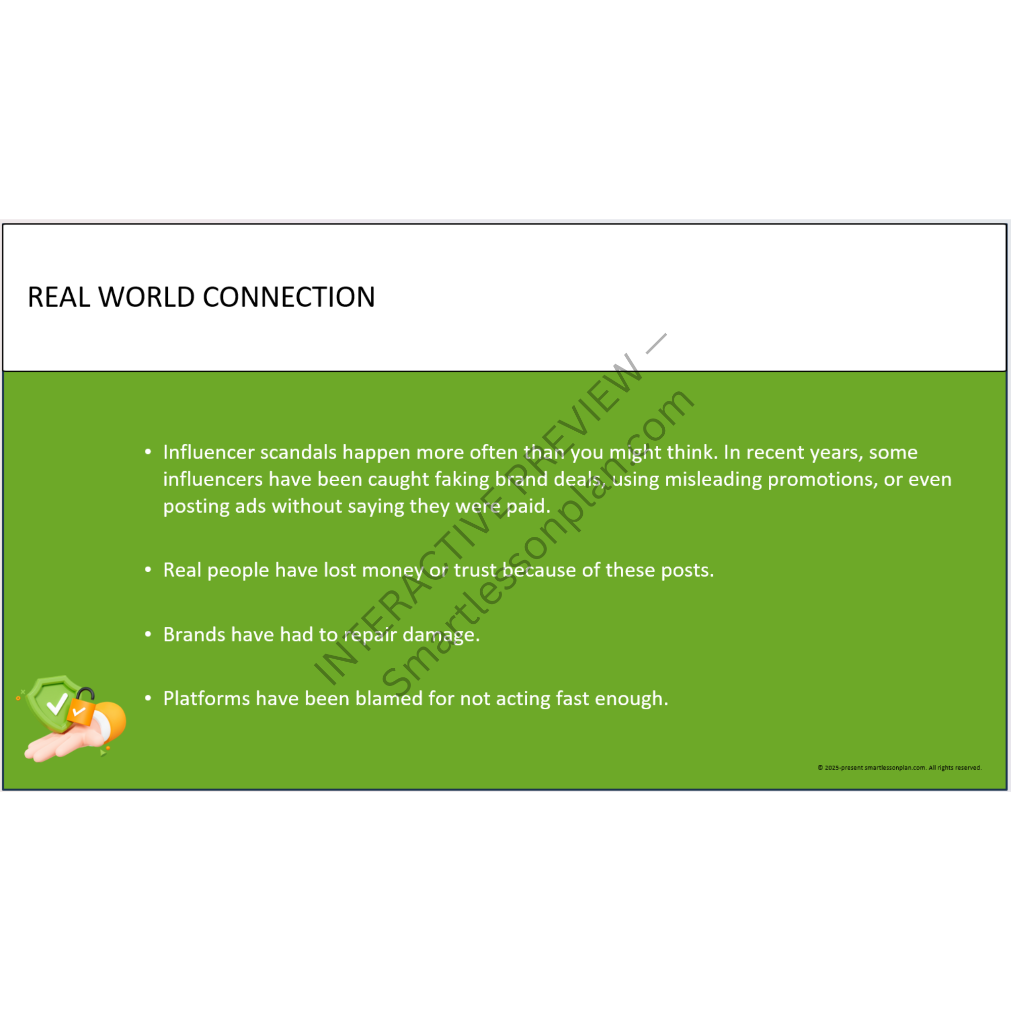 DF2: Lesson 5 Cyber Ethics Court – The Influencer Fake Sponsorship Scandal