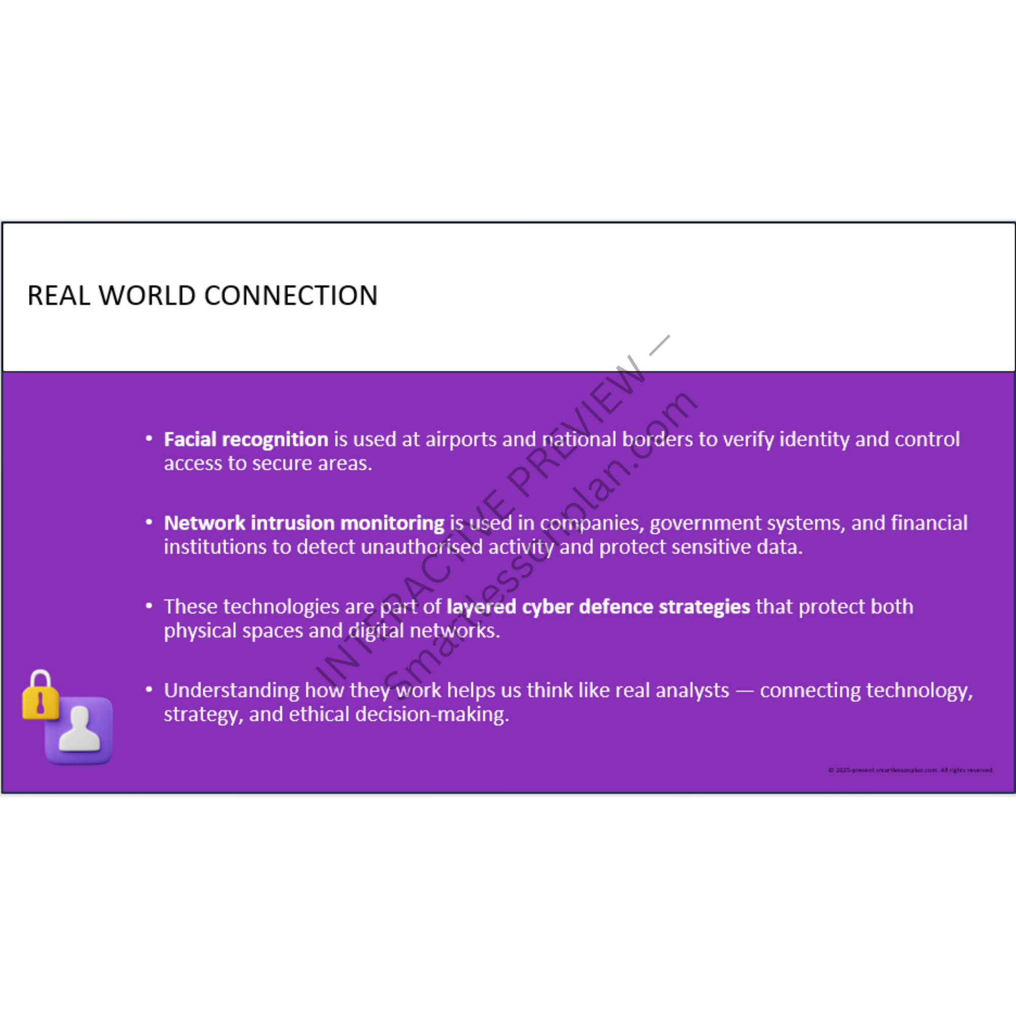 DF3: Lesson 3 Designing Smarter Cyber Defences