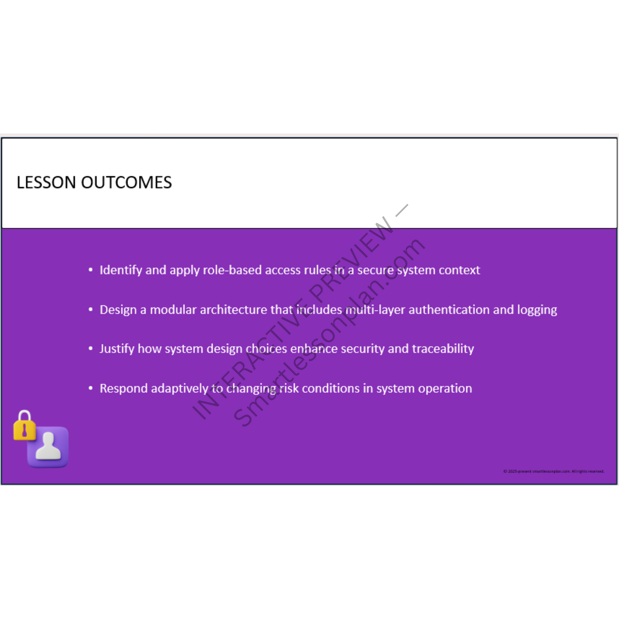 DF3: Lesson 5 Designing a Secure System Architecture