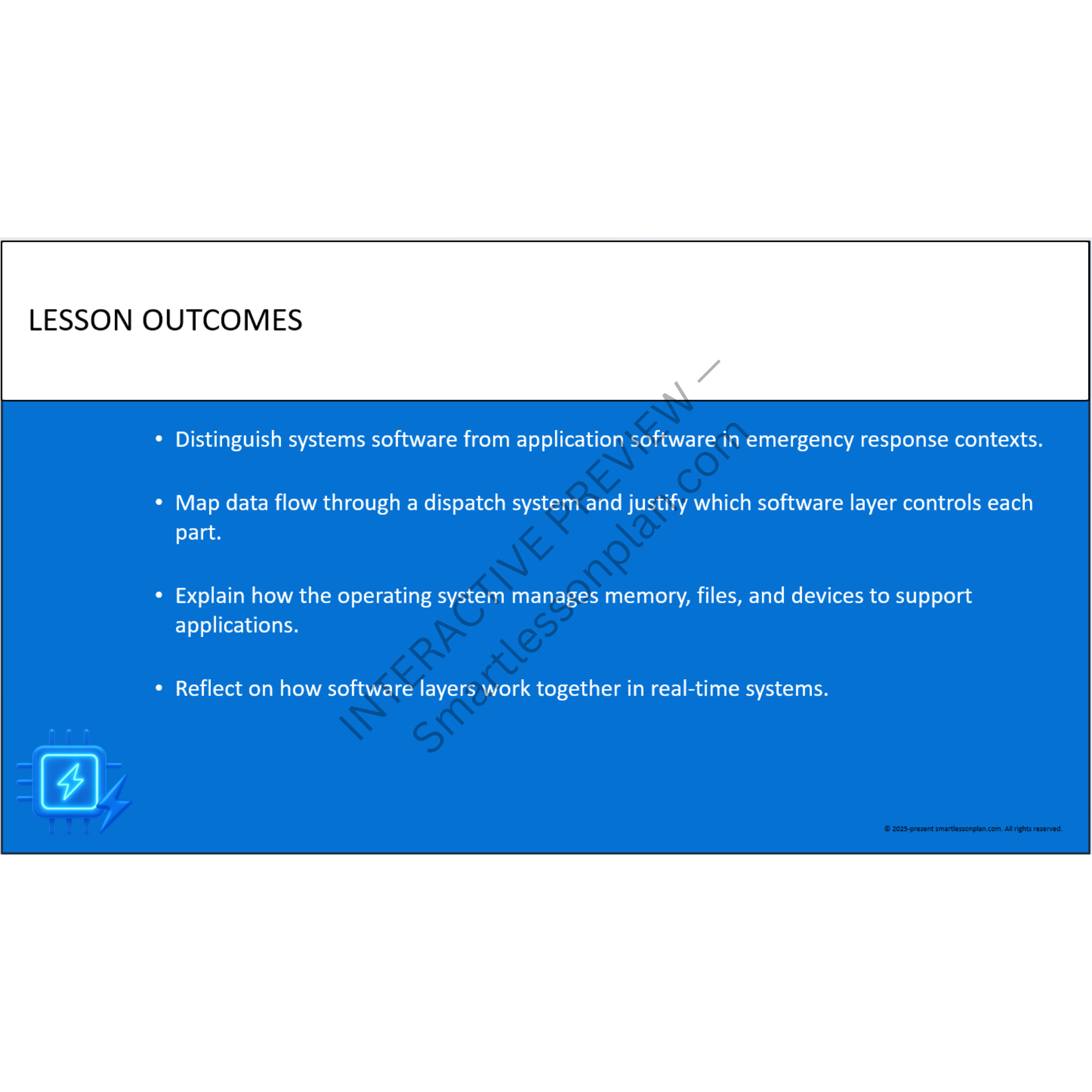 ST1: Lesson 6 Smart Emergency Response Dispatch System