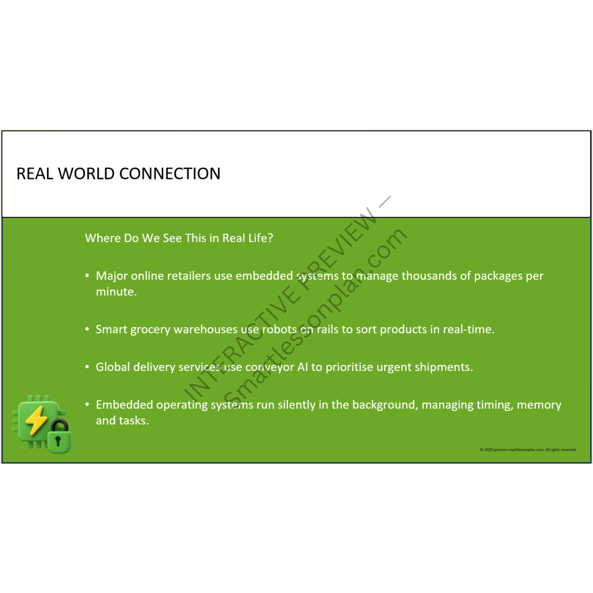ST2: Lesson 4 Warehouse Automation & Conveyor AI