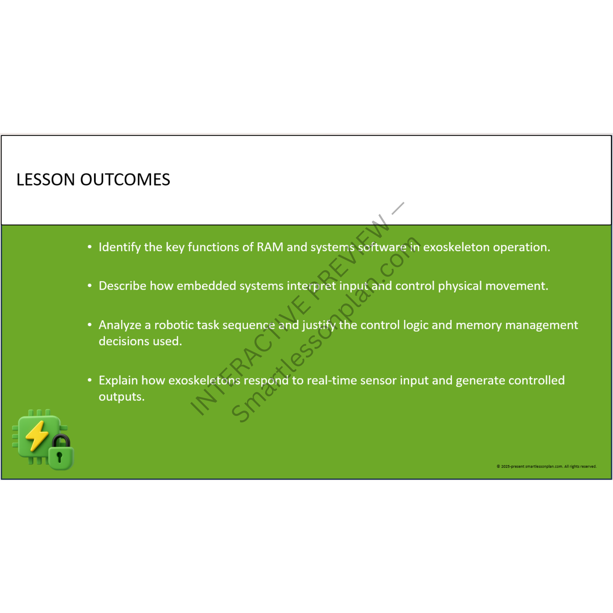 ST2: Lesson 6 Exoskeletons and Industrial Robotic Control